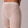 Minimalistische Boyshorts mit tiefem Rückenausschnitt aus Mesh