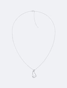 Minimalistische Halskette mit organischen Formen