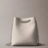 Minimalistische Monogram-Beuteltasche