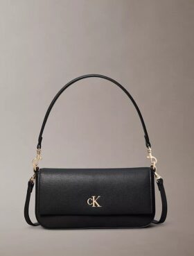 Minimalistische Monogram-Umhängetasche