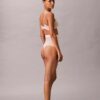 Minimalistischer Mesh-Thong mit hoher Taille Minimalistischer Mesh-Thong mit hoher Taille
