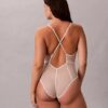 Minimalistischer Shapewear-Body aus Mesh Minimalistischer Shapewear-Body aus Mesh