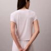 Modal-Stretch-Baby-T-Shirt mit Drop-Stitch-Muster