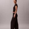 Modal-Stretch-Baby-T-Shirt mit Drop-Stitch-Muster