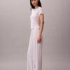 Modal-Stretch-Baby-T-Shirt mit Drop-Stitch-Muster