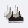 Modern Cotton-Bralettes für Mädchen im 3er-Pack Modern Cotton-Bralettes für Mädchen im 3er-Pack