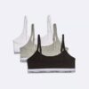 Modern Cotton-Bralettes für Mädchen im 3er-Pack Modern Cotton-Bralettes für Mädchen im 3er-Pack