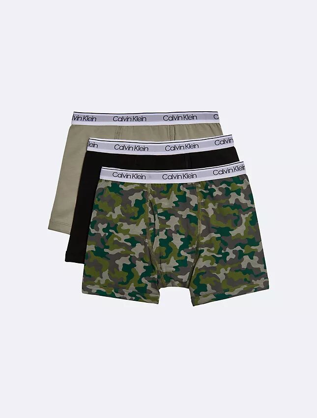 Modern Cotton Stretch Boxer Briefs für Jungen im 3er-Pack Modern Cotton Stretch Boxer Briefs für Jungen im 3er-Pack