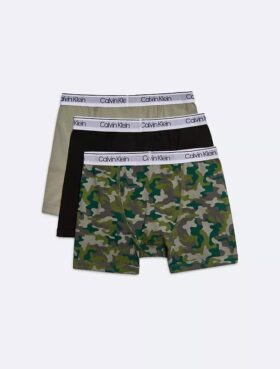 Modern Cotton Stretch Boxer Briefs für Jungen im 3er-Pack