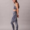 Moderne 7/8-Leggings mit Sportprint und hoher Taille Moderne 7/8-Leggings mit Sportprint und hoher Taille
