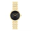 Moderne Armbanduhr mit Zifferblatt und Gliederarmband Moderne Armbanduhr mit Zifferblatt und Gliederarmband