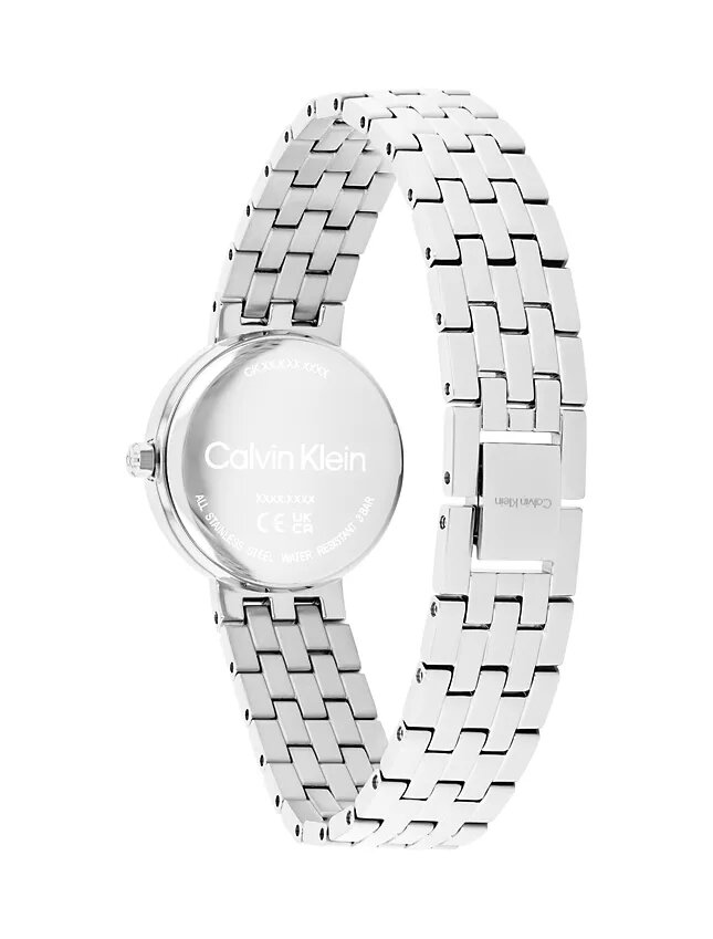 Moderne Armbanduhr mit Zifferblatt und Gliederarmband Moderne Armbanduhr mit Zifferblatt und Gliederarmband