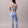 Moderne Sport-Leggings mit hohem Bund und Logo, 7/8-Länge Moderne Sport-Leggings mit hohem Bund und Logo, 7/8-Länge