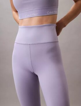 Moderne Sport-Leggings mit hoher Taille und 7/8-Beinlänge