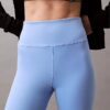 Moderne Sport-Leggings mit hoher Taille und 7/8-Beinlänge