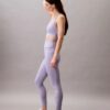 Moderne Sport-Leggings mit hoher Taille und 7/8-Beinlänge