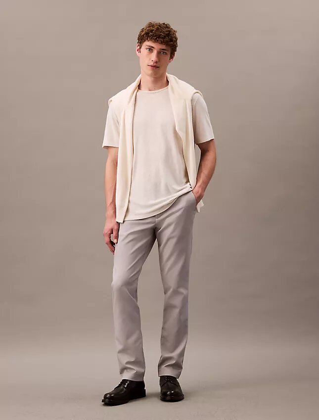 Moderne Stretch-Chino-Hose Moderne Stretch-Chino-Hose
