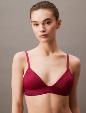 Modernes, leicht gefüttertes Triangel-Bralette aus Spitze