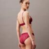 Modernes, leicht gefüttertes Triangel-Bralette aus Spitze