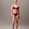 Modernes, leicht gefüttertes Triangel-Bralette aus Spitze