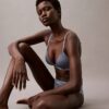 Modernes, leicht gefüttertes Triangel-Bralette aus Spitze