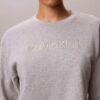 Modernes, locker sitzendes Sweatshirt aus Frottee