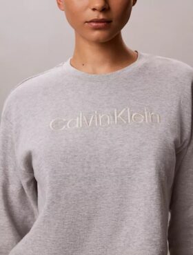 Modernes, locker sitzendes Sweatshirt aus Frottee