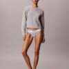 Modernes, locker sitzendes Sweatshirt aus Frottee