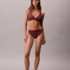 Modernes Logo-Bikini-Oberteil mit Racerback