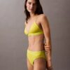 Modernes Logo-Triangel-Bikini-Oberteil