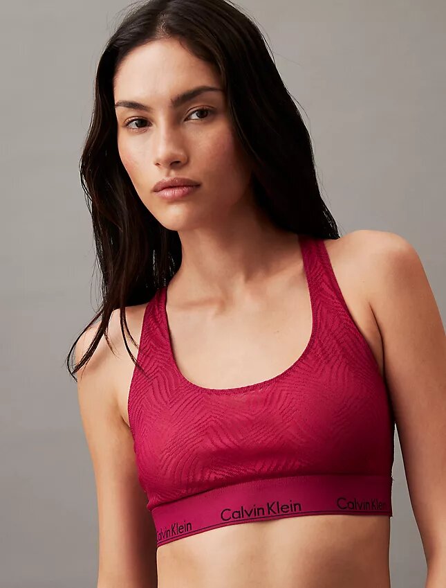 Modernes, unlined Bralette aus Spitze Modernes, unlined Bralette aus Spitze
