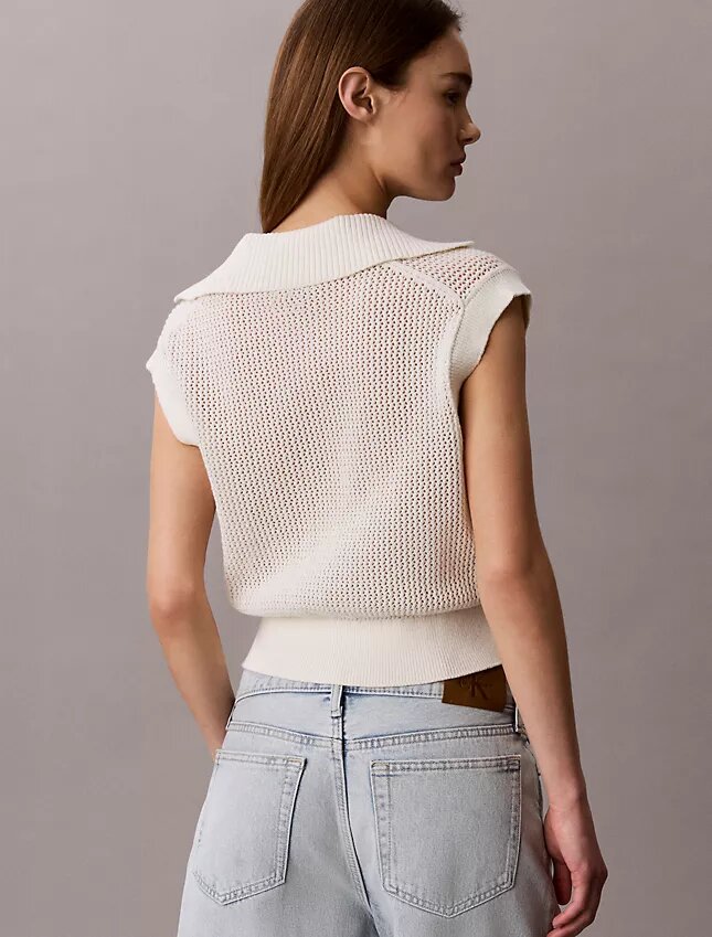 Monogram-Crochet-Cropped-Oberteil Monogram-Crochet-Cropped-Oberteil