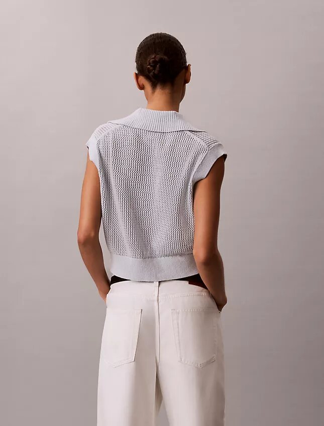 Monogram-Crochet-Cropped-Oberteil Monogram-Crochet-Cropped-Oberteil