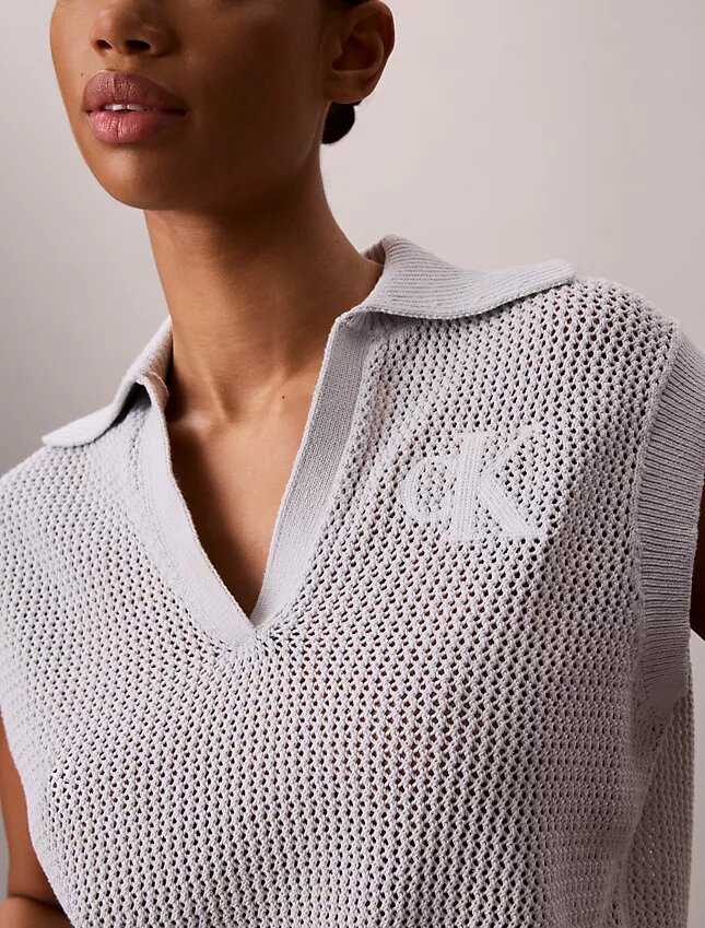 Monogram-Crochet-Cropped-Oberteil Monogram-Crochet-Cropped-Oberteil