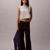 Monogram Cropped Muscle Tank Monogram Cropped Muscle Tank