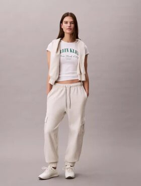 Monogram Fleece Cargo-Jogginghose