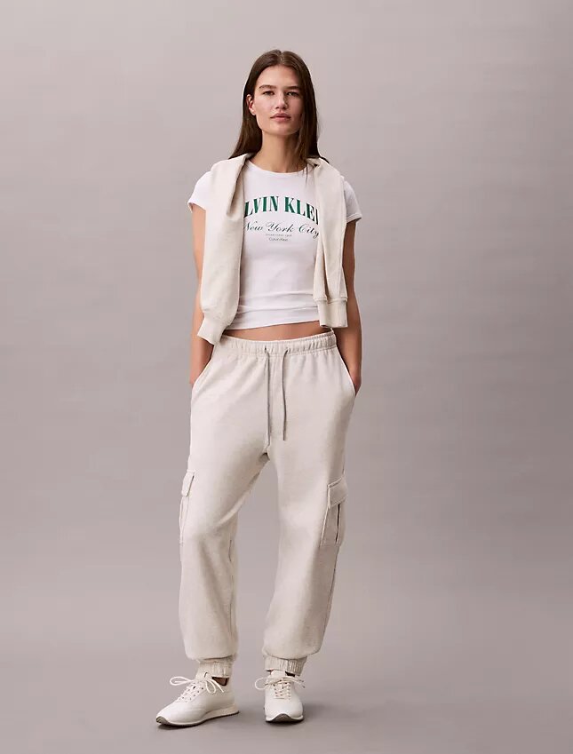 Monogram Fleece Cargo-Jogginghose Monogram Fleece Cargo-Jogginghose