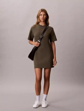 Monogram Mini-Sweatshirtkleid