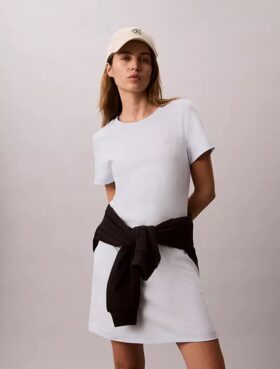 Monogram Mini-T-Shirt-Kleid
