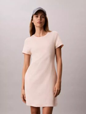 Monogram Mini-T-Shirt-Kleid