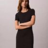 Monogram Mini-T-Shirt-Kleid