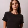 Monogram Mini-T-Shirt-Kleid