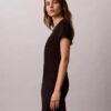 Monogram Mini-T-Shirt-Kleid