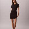 Monogram Mini-T-Shirt-Kleid