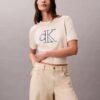 Monogram-Pullover in verkürzter Länge