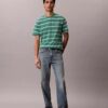 Monogram Stripe Relaxed T-Shirt
