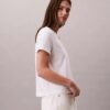 Monogram-T-Shirt mit V-Ausschnitt Monogram-T-Shirt mit V-Ausschnitt