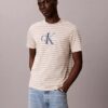 Monologo Classic T-Shirt mit grafischem Streifenmuster