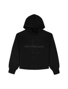 Monologo-Fleece-Hoodie für Mädchen