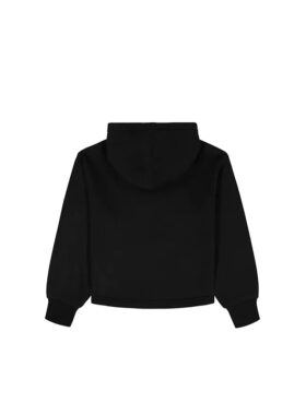 Monologo-Fleece-Hoodie für Mädchen